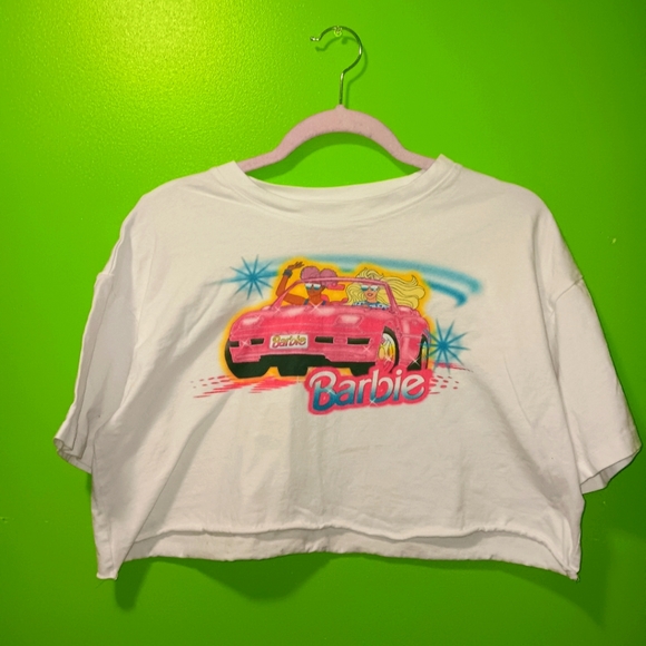 Barbie crop top from forever 21 - Picture 1 of 3